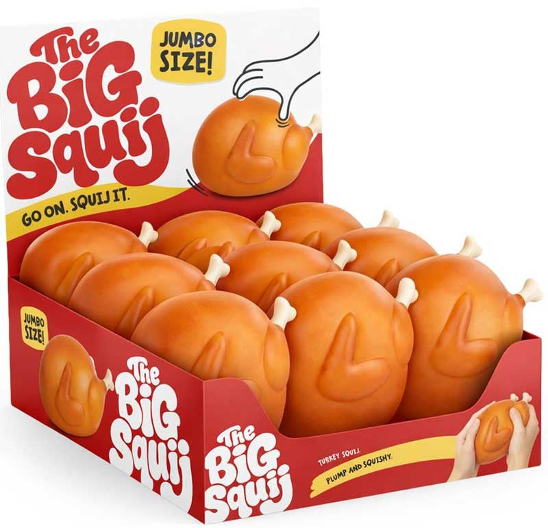 The Big Squij Dough Filled Jumbo Squishy Turkey