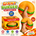 Giant Burger Squishy – Jumbo Soft & Satisfying Squeeze Toy